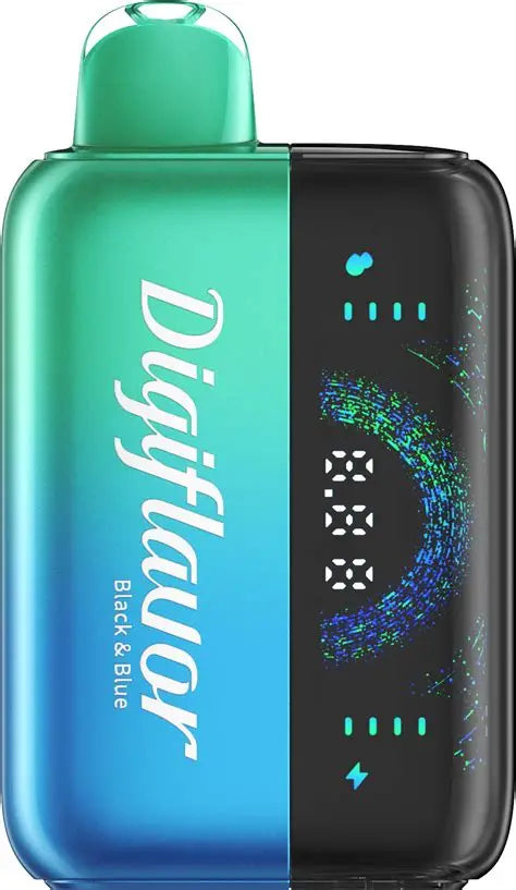 Digiflavor BRK 20k Black & Blue Disposable Vape - Premium Design