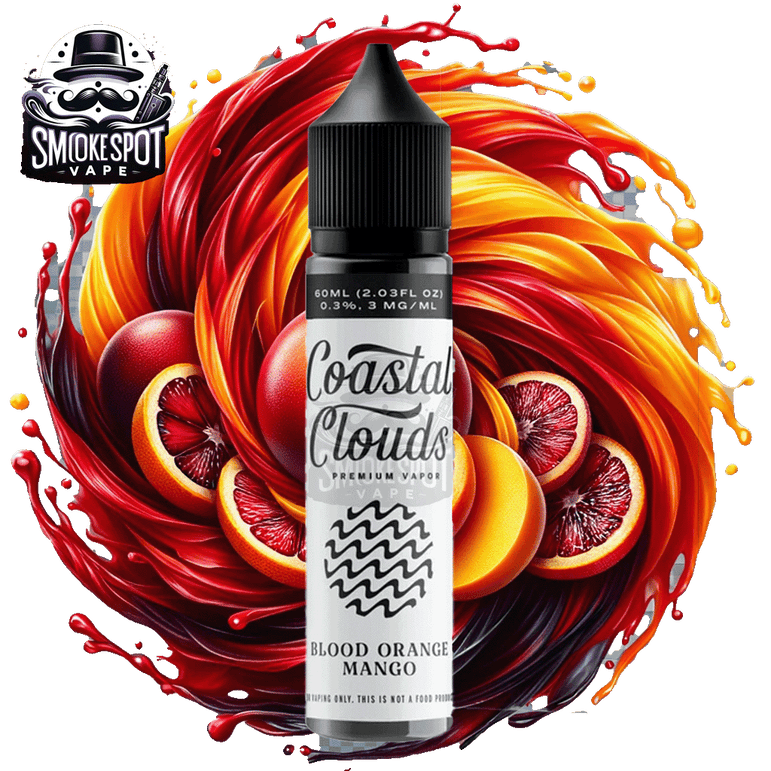 Blood Orange Mango E-Juice 60ML by Coastal Clouds