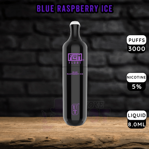 Blue Raspberry Ice Flum Float 3000 Disposable Vape with 3000 puffs