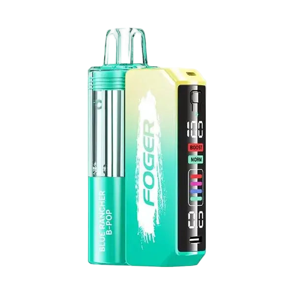 Foger Switch Pro Kit 30k Blue Rancher B-Pop disposable vape device with blue candy berry flavor
