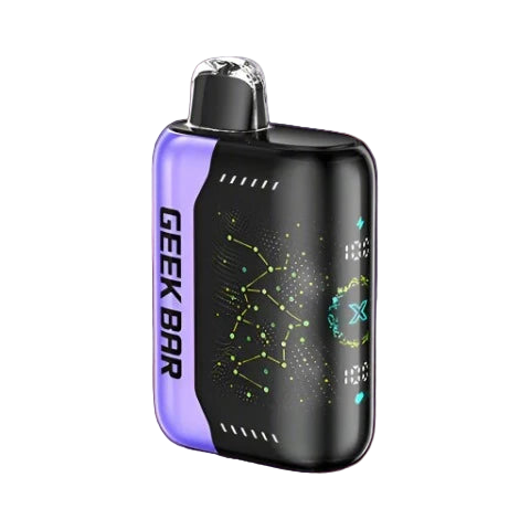 Geek Bar Pulse X 25k Blackberry Blow Pop Disposable Vape with fruity candy flavor