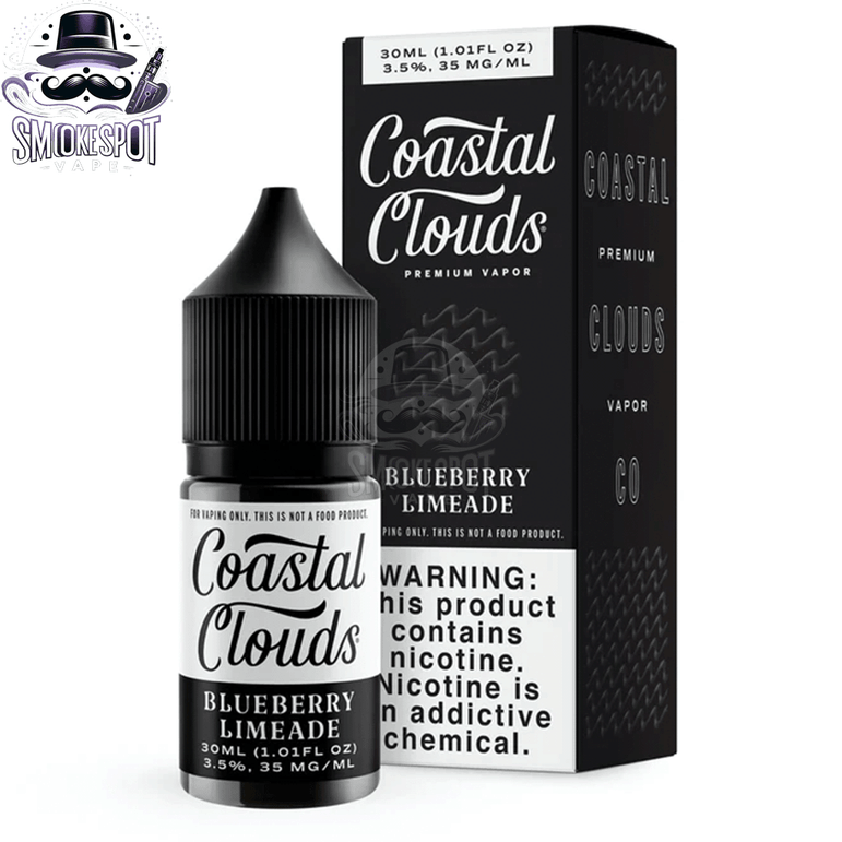 Refreshing Blueberry Limeade Coastal Clouds vape juice