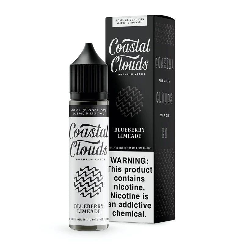 Blueberry Limeade 6MG Coastal Clouds 60ML - Blueberry Limeade 6MG Coastal Clouds 60ML - undefined - E-JUICE - smokespotvape.com