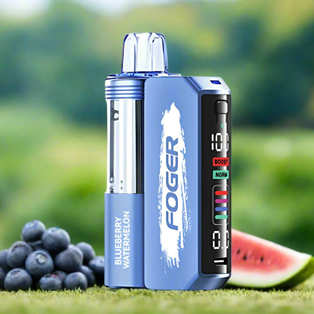 Foger Switch Pro Kit 30k disposable vape with blueberry watermelon flavor
