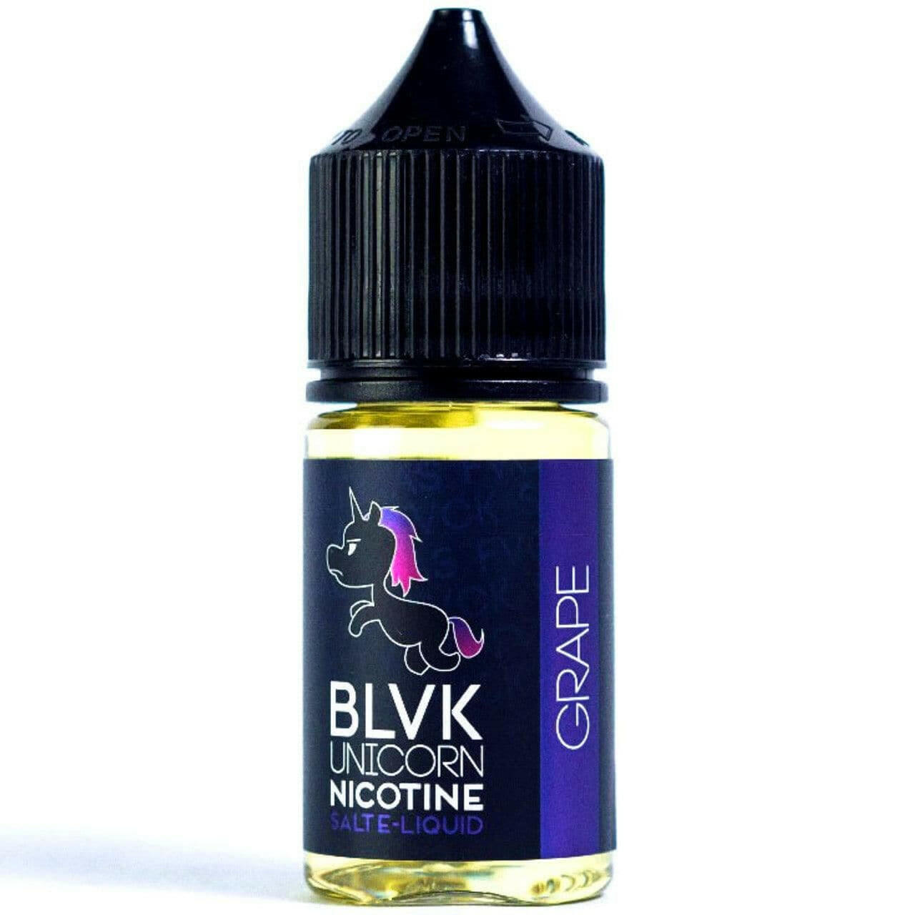 Variety of BLVK 30ML Salt Nic flavors displayed for selection