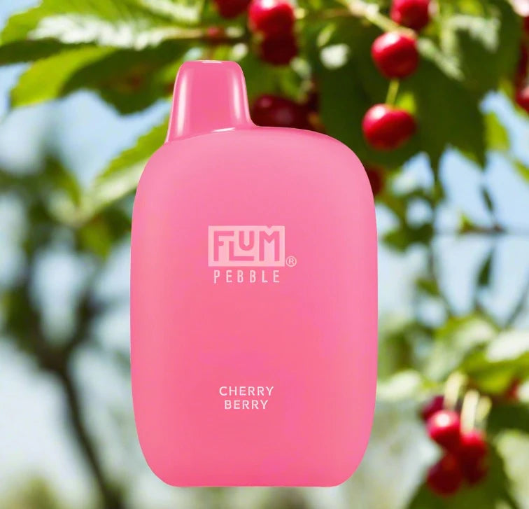 Flum Pebble 6k Cherry Berry Disposable Vape
