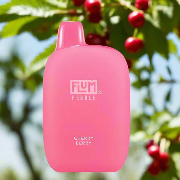 Flum Pebble 6k Cherry Berry Disposable Vape