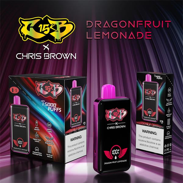 Chris Brown Dragon Fruit Lemonade Disposable Vape