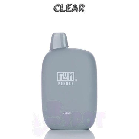 Clear Flum Pebble 6000 - Clear Flum Pebble 6000 - undefined - DISPOSABLE - smokespotvape.com