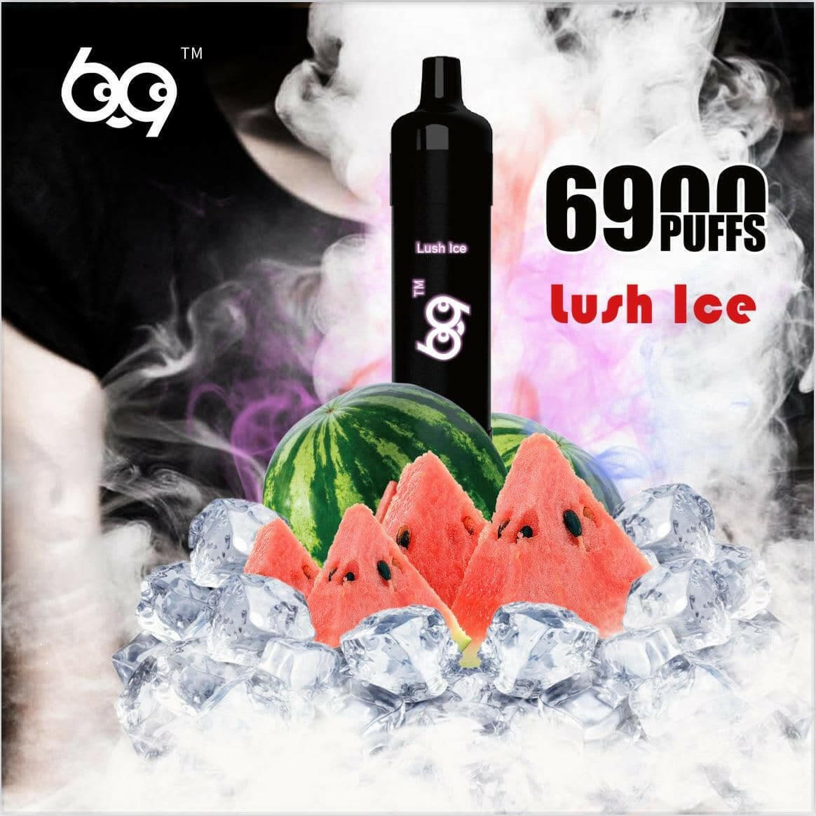 COOL 69 6900 PUFFS disposable vape in Lush Ice flavor