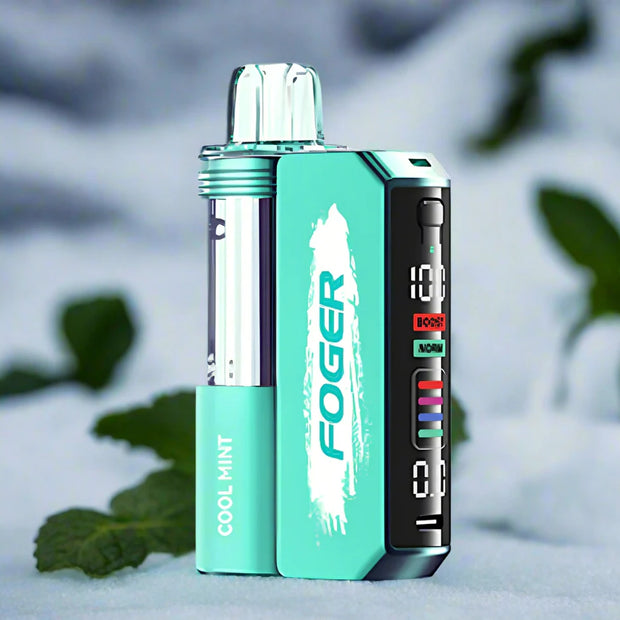 Foger Switch Pro Kit 30k Cool Mint disposable vape device with refreshing mint flavor