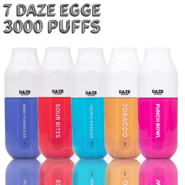 DAZE EGGE 3000 PUFFS Disposable Vape close-up view
