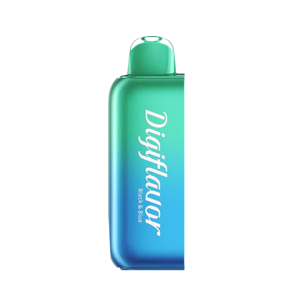 Digiflavor BRK 20k POD Black & Blue Disposable Vape displaying premium blackberry and blueberry flavor