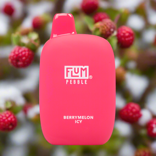 Flum Pebble 6k Berrymelon Icy rechargeable disposable vape