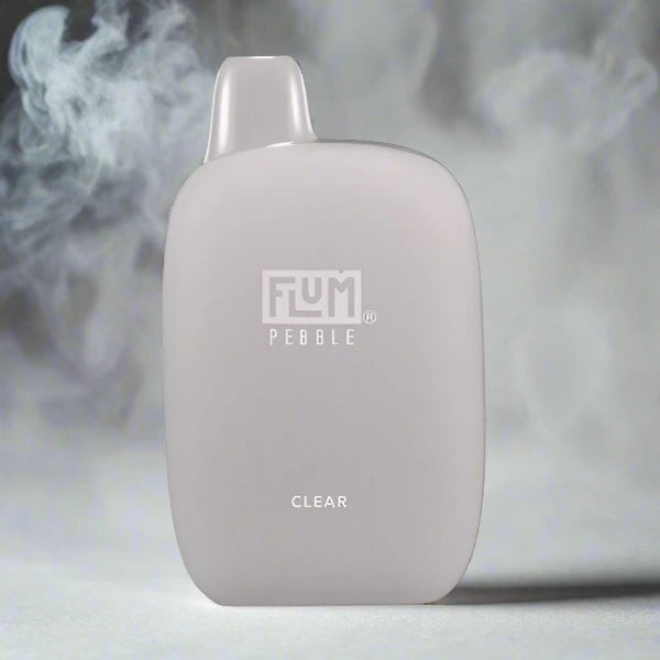 Flum Pebble 6k Clear Disposable Vape - Nearly Flavorless