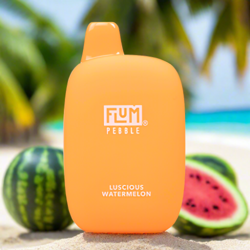 Flum Pebble 6k disposable vape in Luscious Watermelon flavor