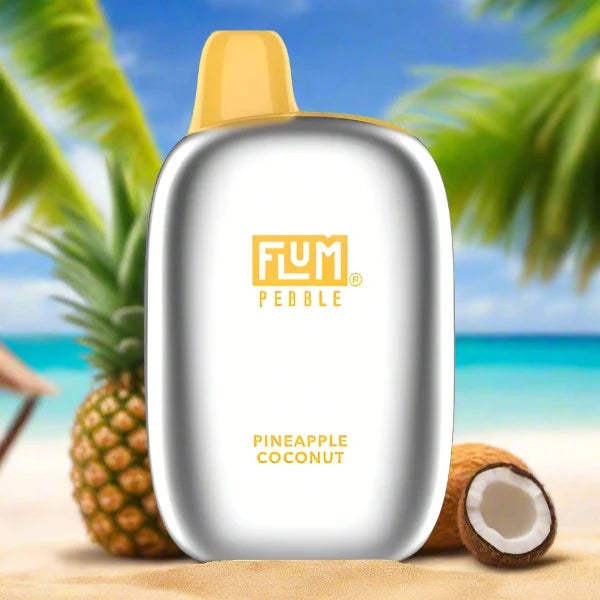 Flum Pebble 6k Pineapple Coconut Vape Device