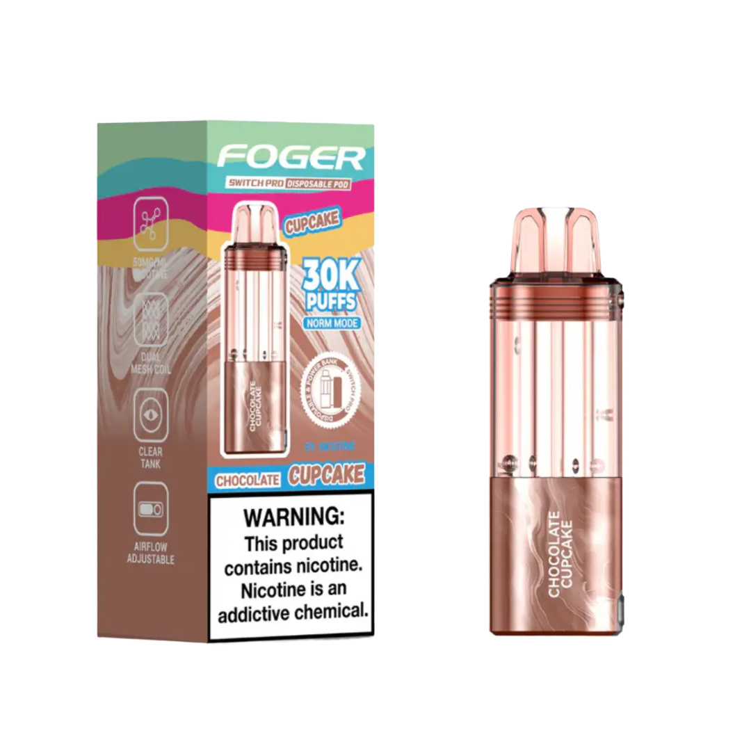 Foger Switch Pod Refill 30K in Hot Chocolate Flavor