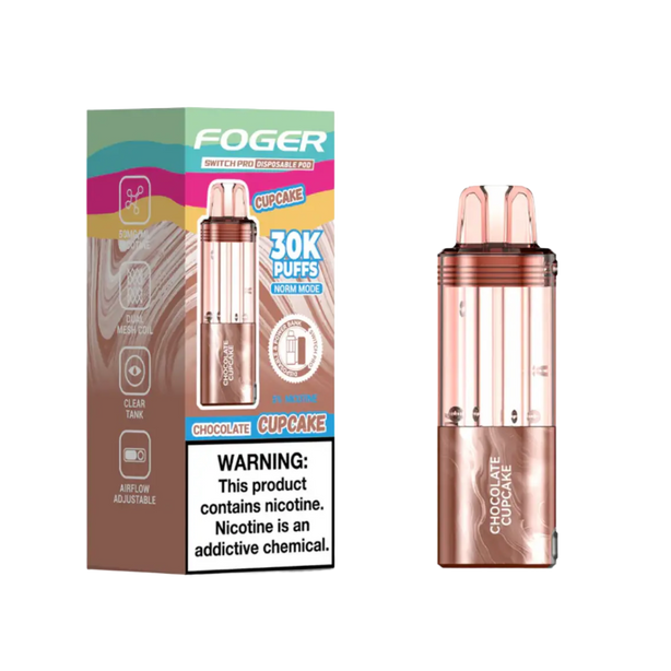 Foger Switch Pod Refill 30K in Hot Chocolate Flavor