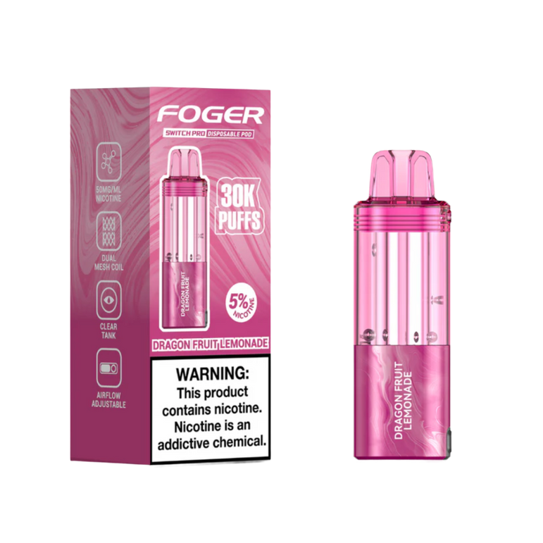 Foger Switch Pod Refill 30K Dragon Fruit Lemonade
