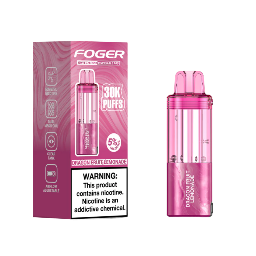 Foger Switch Pod Refill 30K Dragon Fruit Lemonade