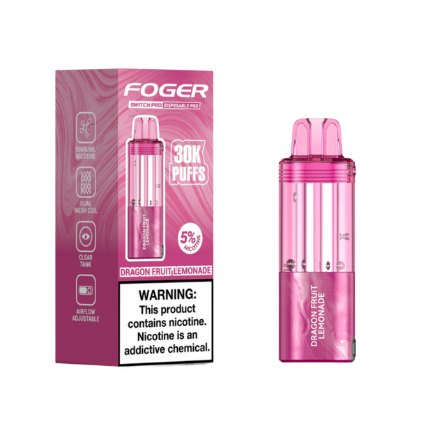 Foger Switch Pod Refill 30K Dragon Fruit Lemonade