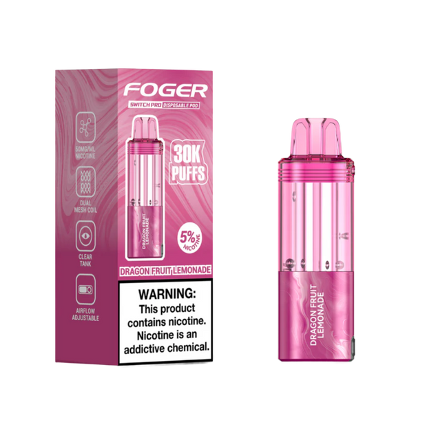 Foger Switch Pod Refill 30K Dragon Fruit Lemonade