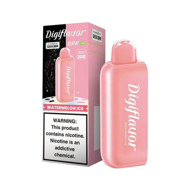 Digiflavor BRK 20k POD Watermelon Ice Disposable Vape with up to 20000 puffs