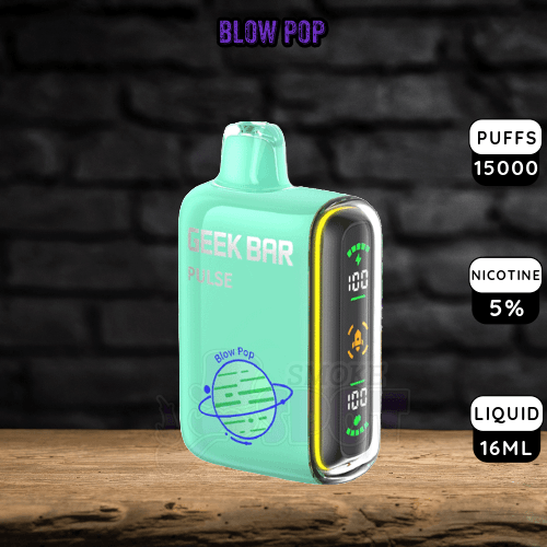 Quality Geek Bar Pulse 15000 Puffs - Blow Pop Vape – SSV