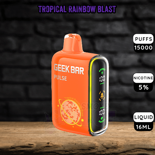 What Does Geek Bar Tropical Rainbow Blast Meloso Ultra - ORIGINAL GEEK BAR DISPENSARY Taste Like What Does Geek Bar Tropical Rainbow Blast Meloso Ultra - ORIGINAL GEEK BAR DISPENSARY Taste Like