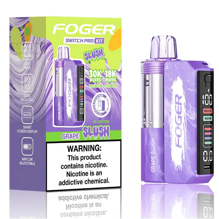 Foger Switch Pro Kit 30k Grape Slush