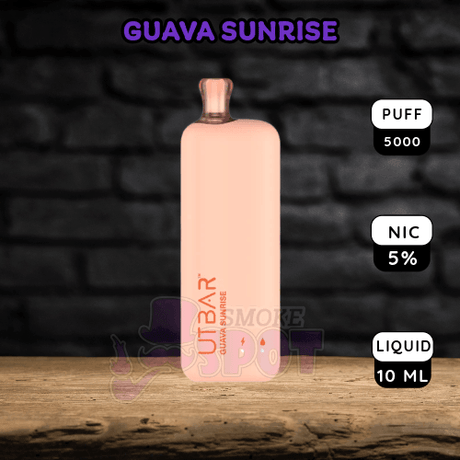 UT Bar 6000 Puffs - Guava Sunrise Flavor