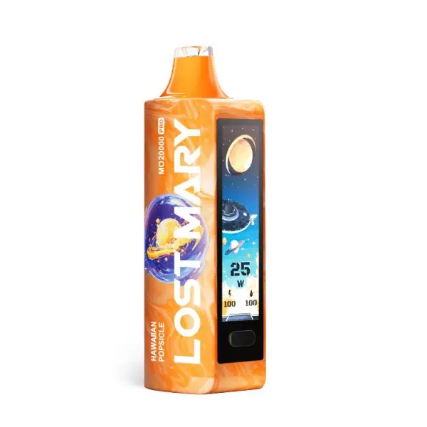 Hawaiian Popsicle Lost Mary MO20000 Pro disposable vape with tropical pineapple mango coconut flavor