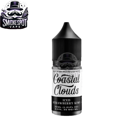 Iced Strawberry Kiwi 35MG Coastal Clouds 30ML - Iced Strawberry Kiwi 35MG Coastal Clouds 30ML - undefined - E-JUICE - smokespotvape.com