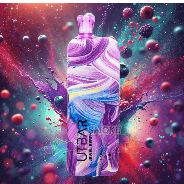 Jewel Berry UT Bar 6000 Disposable Vape with 6000 Puffs and Berry Flavor