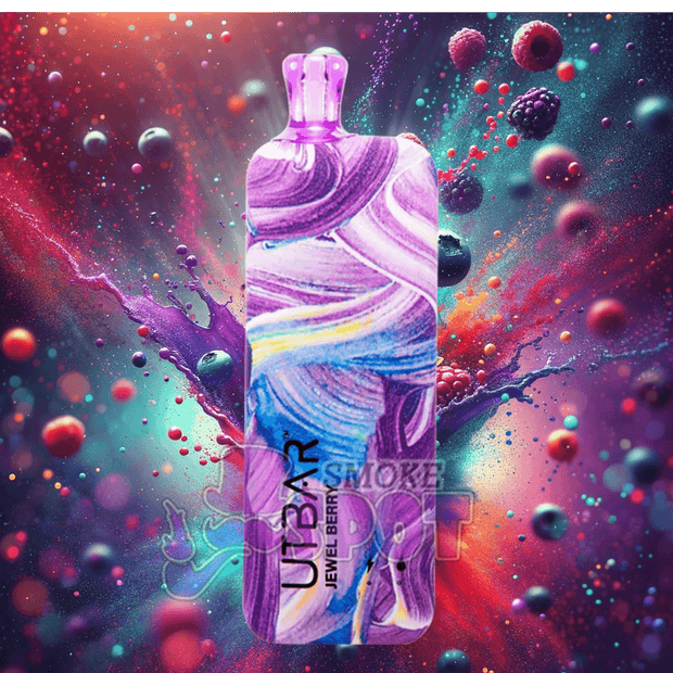 Jewel Berry UT Bar 6000 Disposable Vape with 6000 Puffs and Berry Flavor