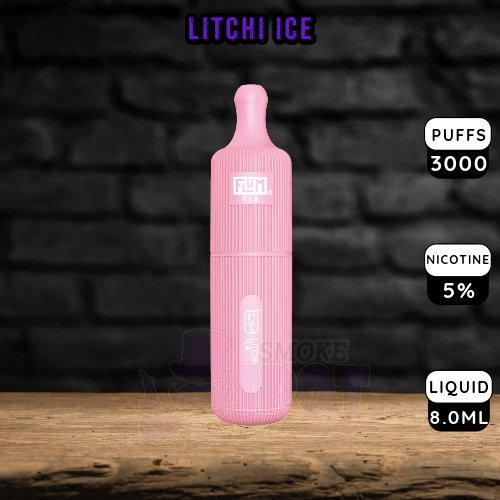 Litchee Ice Flum Float 3000 Disposable Vape with Sweet Lychee and Icy Menthol Flavor