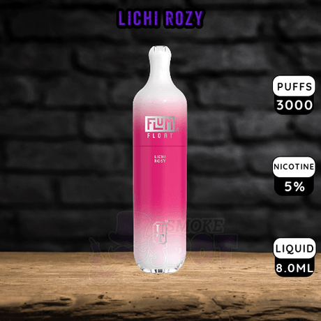 Litchi Rozy Flum Float 3000 - Litchi Rozy Flum Float 3000 - undefined - DISPOSABLE - smokespotvape.com