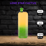 UT Bar 6000 Puffs - Lone Star Cactus Flavor