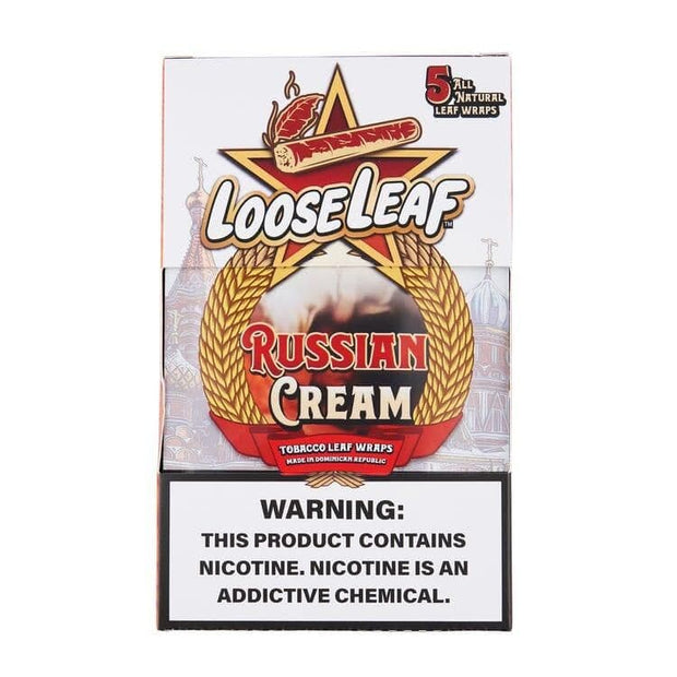 LOOSE LEAF pre-cut tobacco leaves Strawberry Dream flavor - premium tobacco wraps