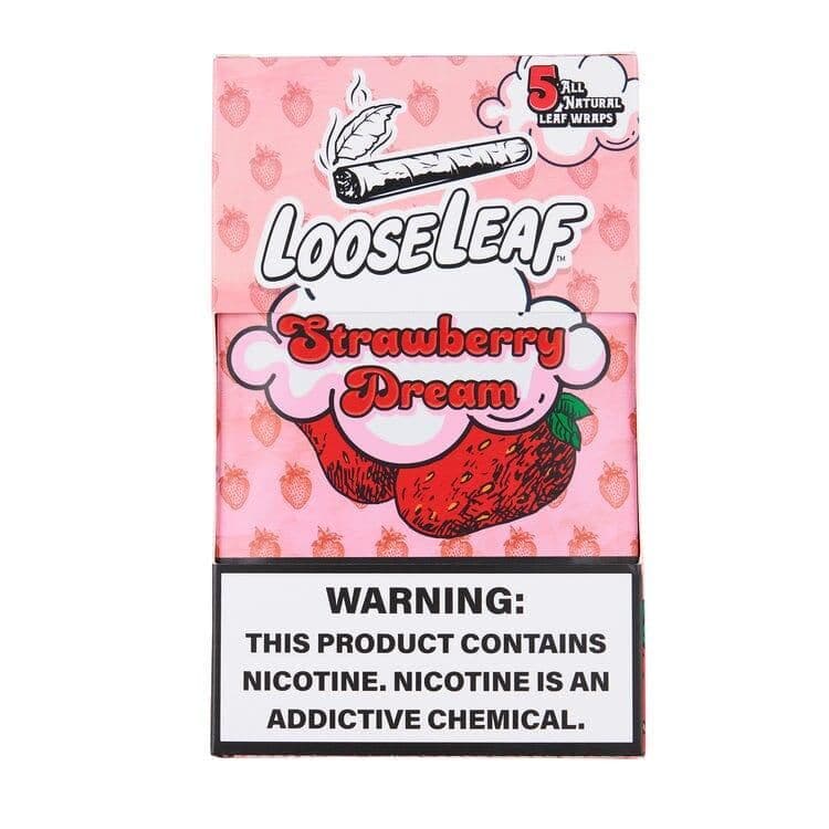 LOOSE LEAF pre-cut tobacco leaves Russian Cream flavor - resealable tobacco packaging