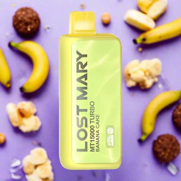 Banana Cake Lost Mary MT 15000 Turbo disposable vape