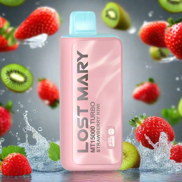 Strawberry Kiwi Lost Mary MT 15000 Turbo