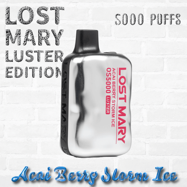 LOST MARY OS5000 ACAI BERRY STORM ICE flavor disposable vape