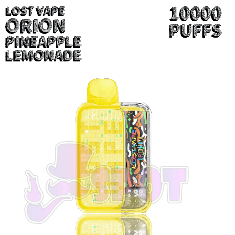 Lost Vape Orion Bar 10000 flavor options including Blue Raz Ice and Grape Burst