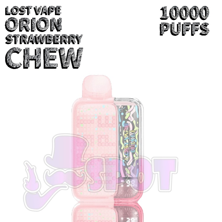 Lost Vape Orion Bar 10000 rechargeable disposable vape back view