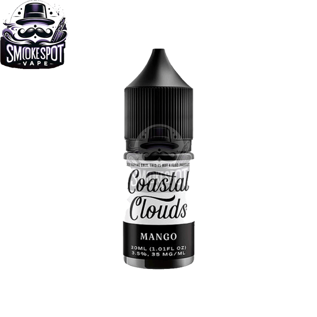 Coastal Clouds Mango Salt Nic E-Liquid 50mg nicotine strength for pod systems