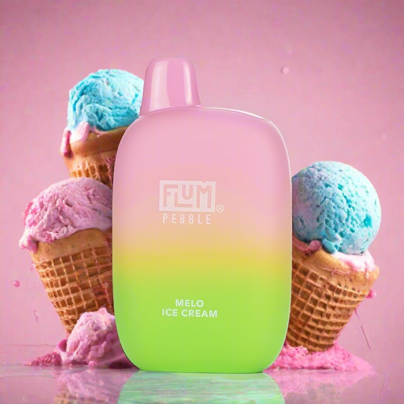 Melon Ice Cream Flum Pebble 6000