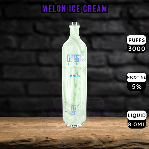 Melon Ice Cream Flum Float 3000 Disposable Vape with 3000 Puffs and Creamy Melon Flavor