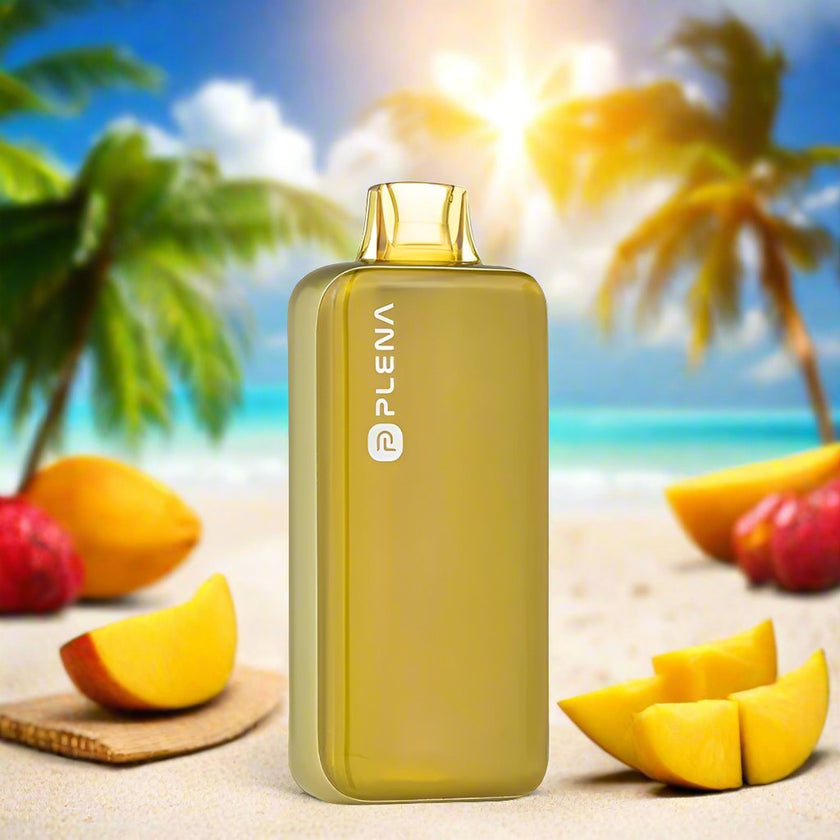 Mexican Mango Plena 18K Disposable Vape with rich tropical mango flavor
